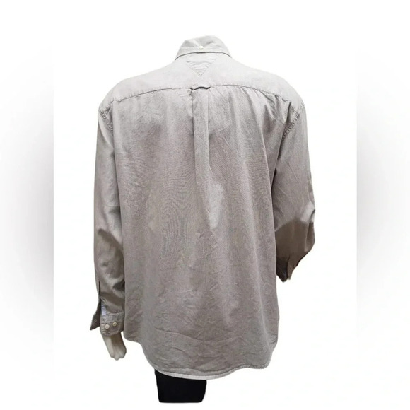 Tommy Hilfiger Long Sleeve Button Down Grey Dress Shirt  Size XXL - Picture 2 of 9